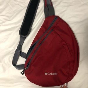 Red Over The Shoulder Columbia Bag